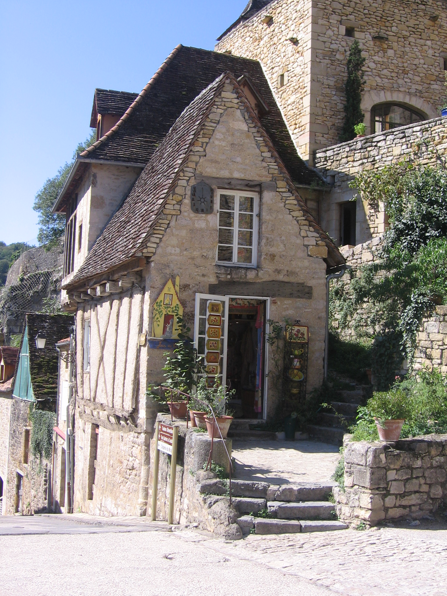 Medieval house in Rocamadour