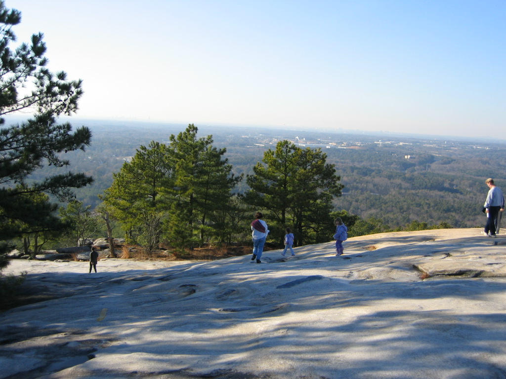 Top of Stone Mountain