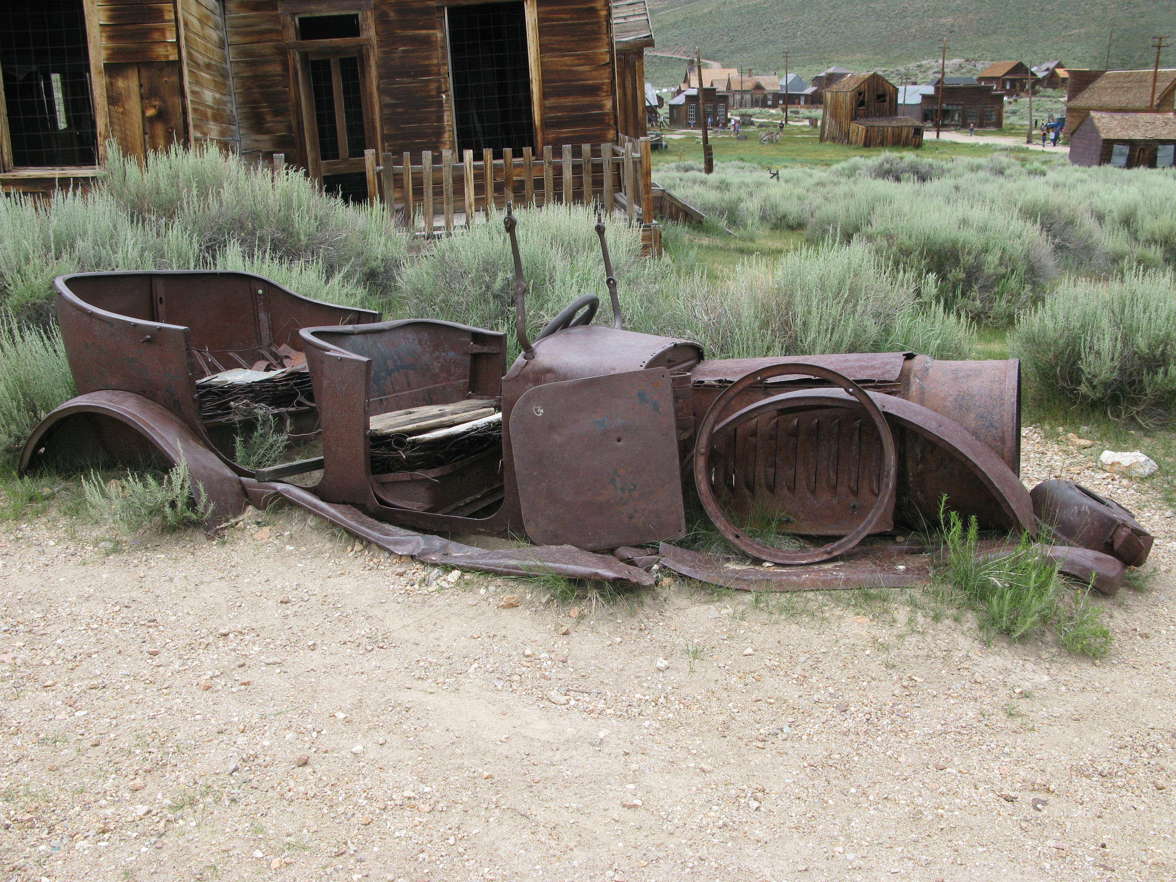 Bodie Ghost Town Car