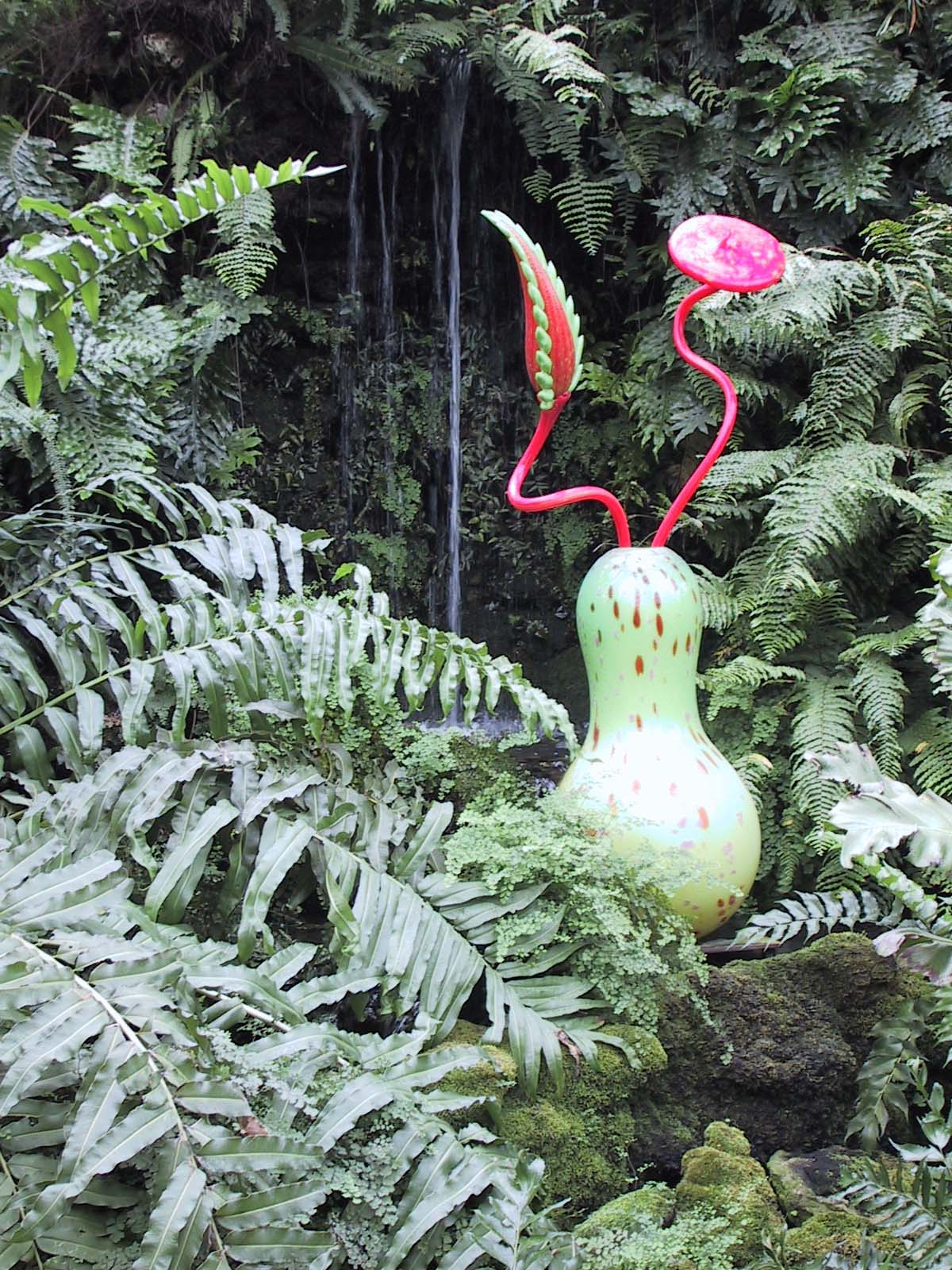 From the Chihuly in the Park: A Garden of Glass at Garfield Park, Chicago