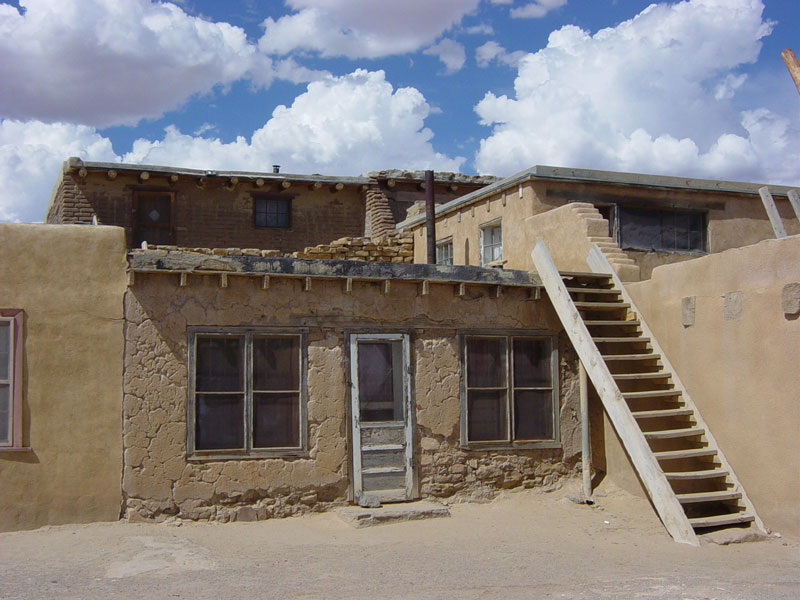 Houses in Acoma: These houses have been here since the 1100's.