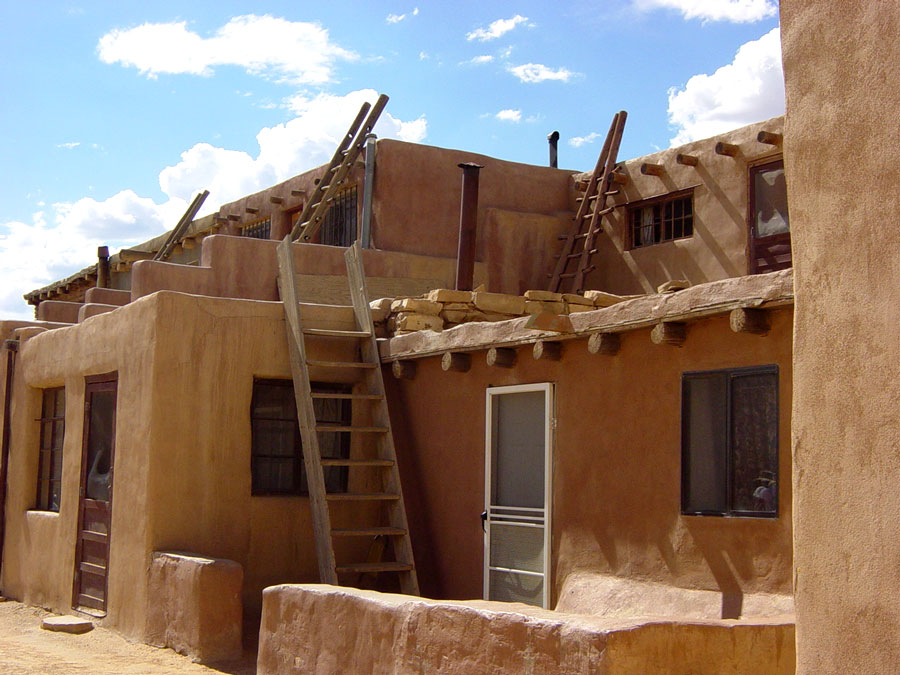 Houses in Acoma