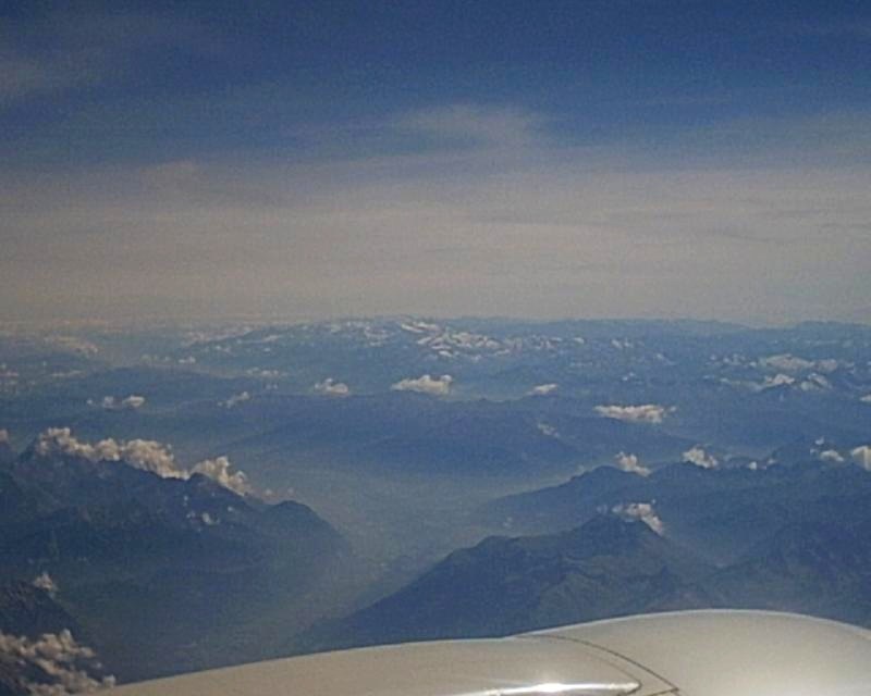 Alps from the air