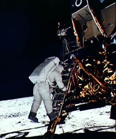 Aldrin on the Moon