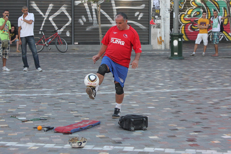 Soccer in Athens