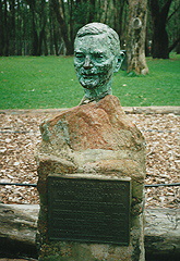 Bust of James Cleland Australia