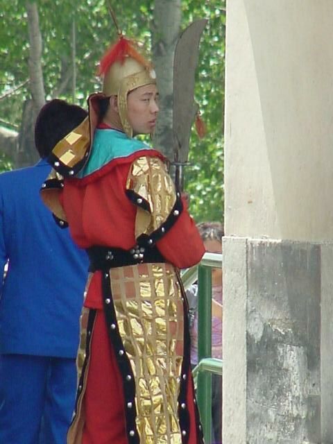 Guard at tomb of Emperor Changling