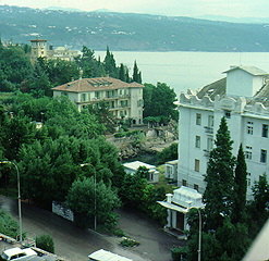 Harbor at Opatija - Most famous tourist center on the Adriatic Coast