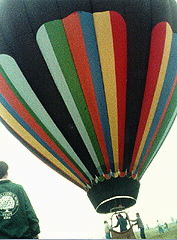 Hot air balloons