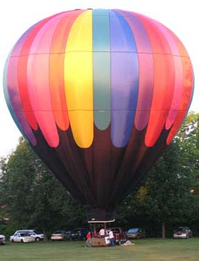 hot air balloon