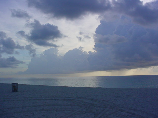 morning at the beach