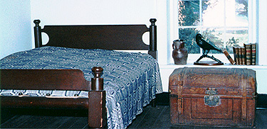 Poe's room Room 13, West Range at the University of Virginia