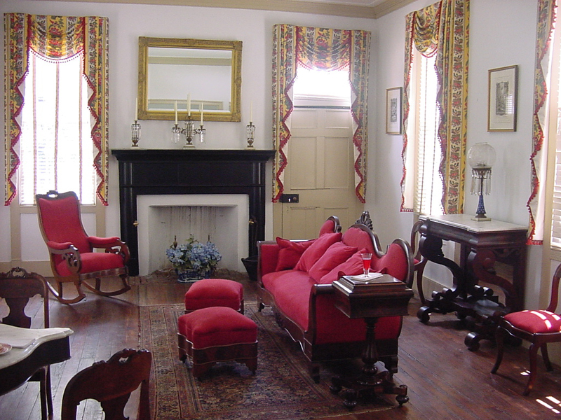 Living Room in Colonel William Bratton Homestead