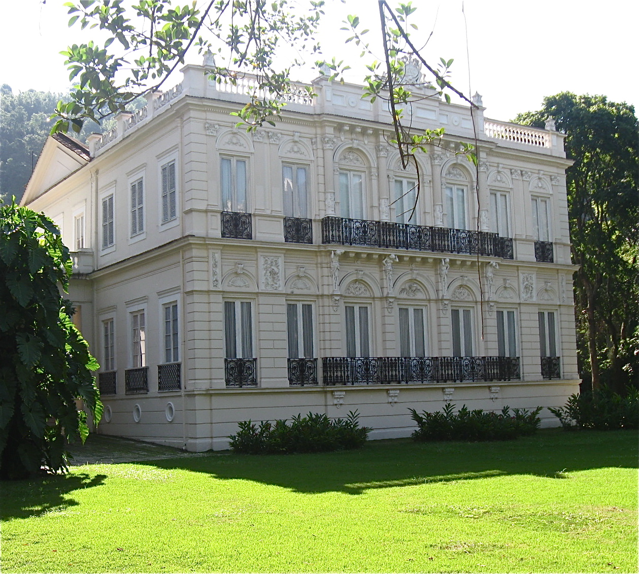 Former palace Laranjeiras, Rio de Janeiro