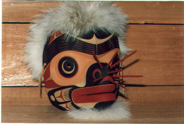 Bumble Bee Mask by George Hunt, Jr. (Southern Kwakiutl)