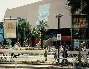 Palais in Cannes, France where judging is done for film festival