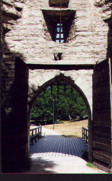 Castle entrance