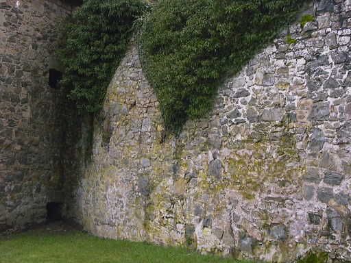 Castle wall in Germany