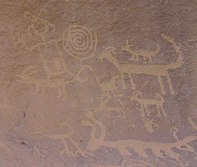 Chaco Petroglyphs