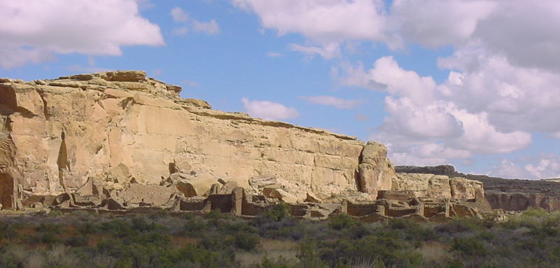 View of Pueblo Bonita