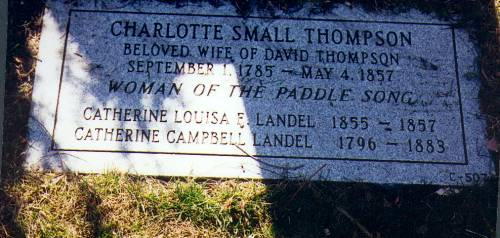 Tombstone Charlotte Small