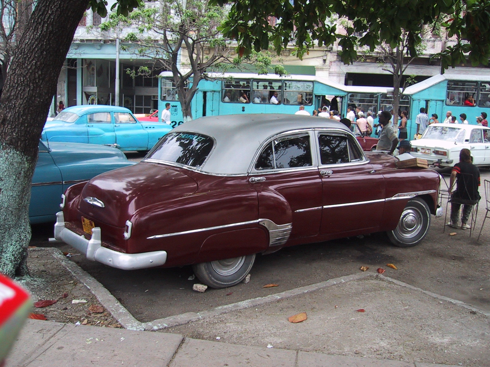 50's car in Cuba