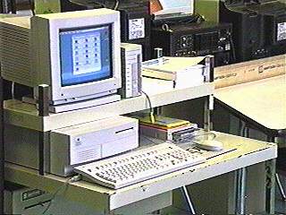 Computer on a cart