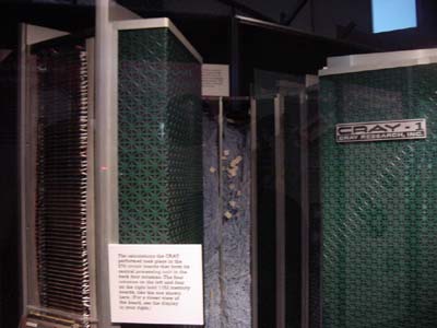 Cray supercomputer, look at all the boards!