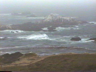 California Coast near Monterey, California