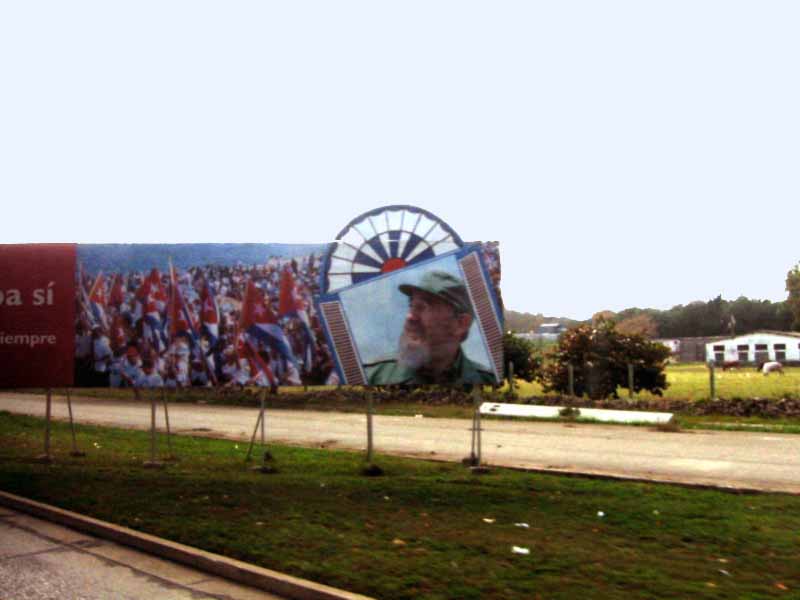 Cuban billboard