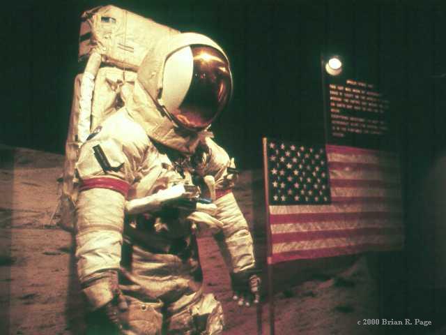 Apollo astronaut David Scott's lunar EVA spacesuite