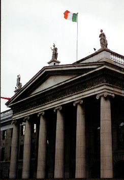 Dublin Custom House where the 1916 rising started - Murray Family Vacation