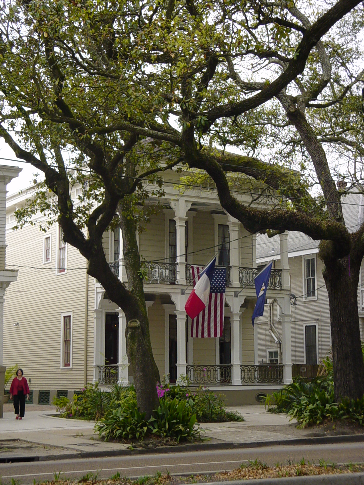 One time residence of Edgar Degas in New Orleans