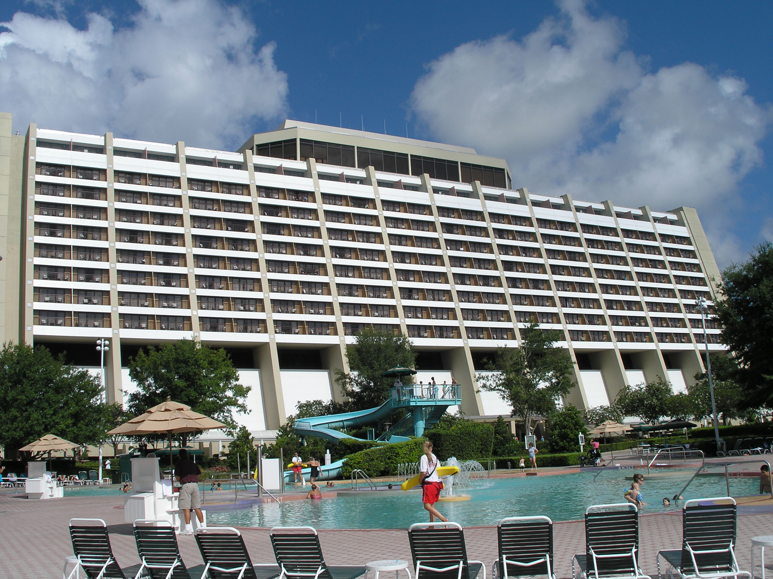 Walt Disney World Contemporary Hotel Pool