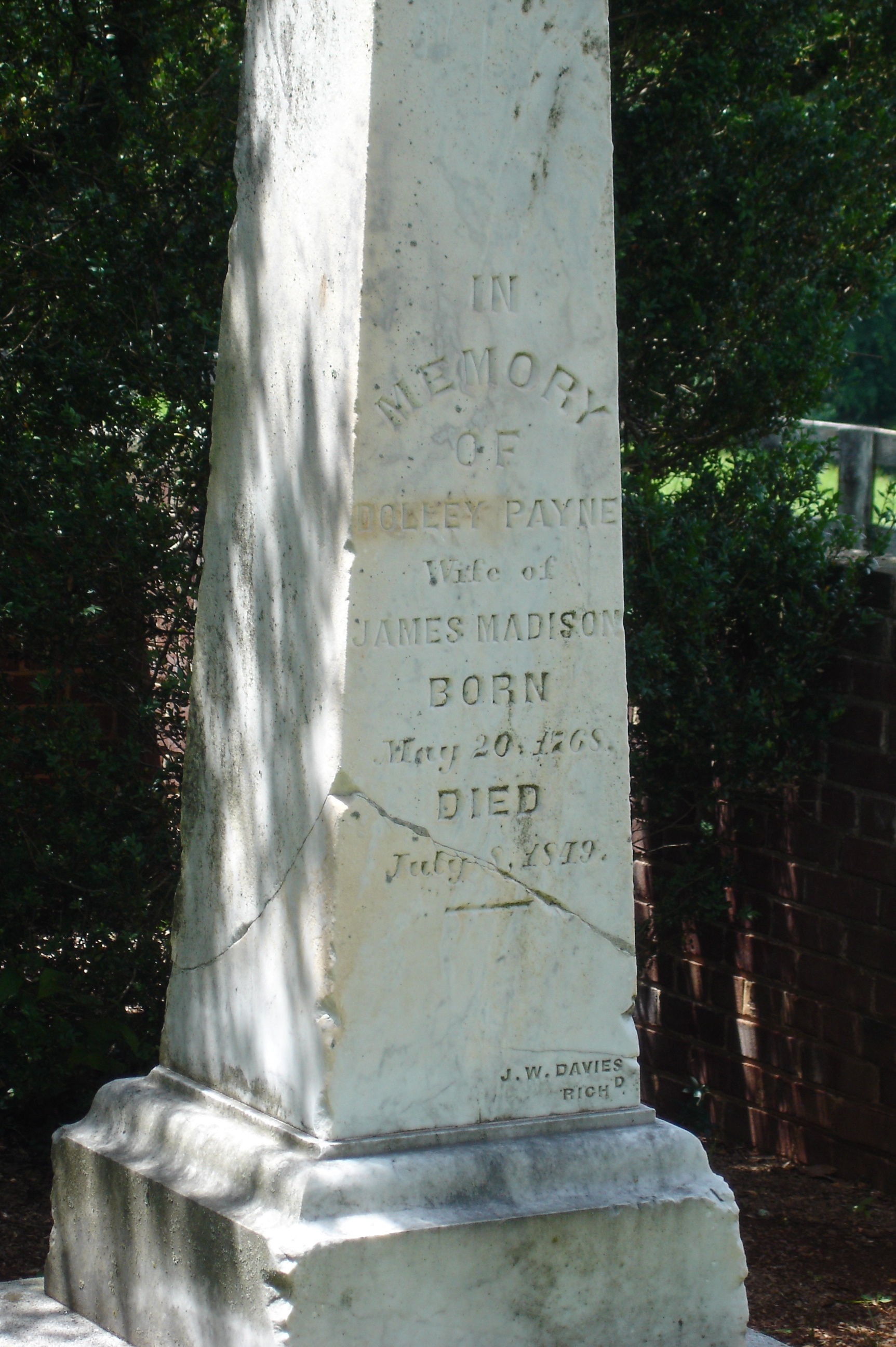 Dolley Madison Grave