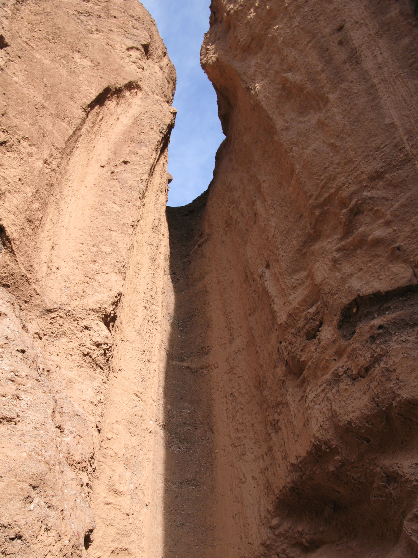 dry waterfall