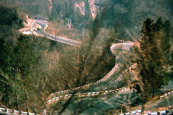 Irohzaka Drive to Lake Chuzenji - in 4.2 miles there were 30 hairpin curves