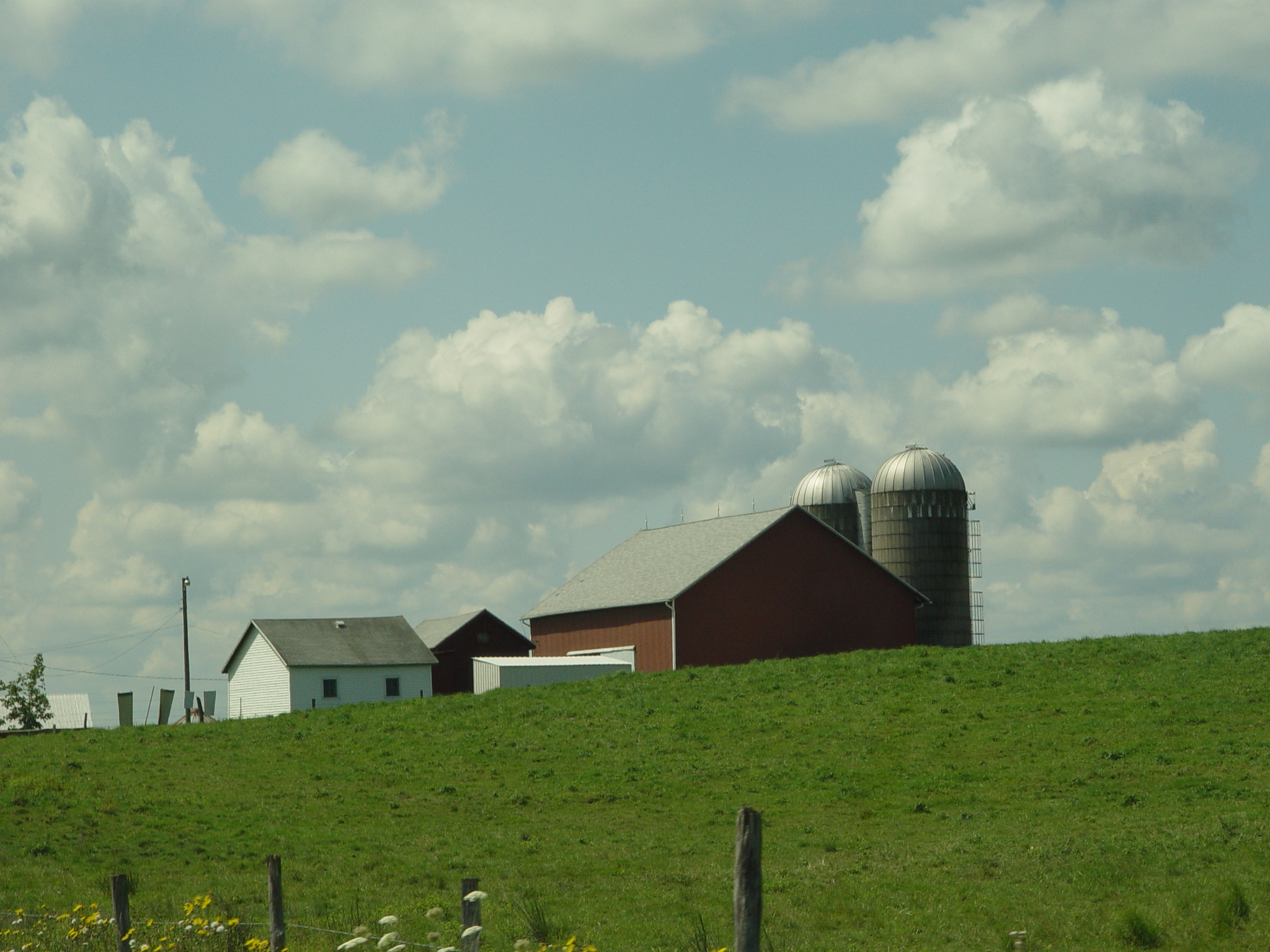 farm in Midwest