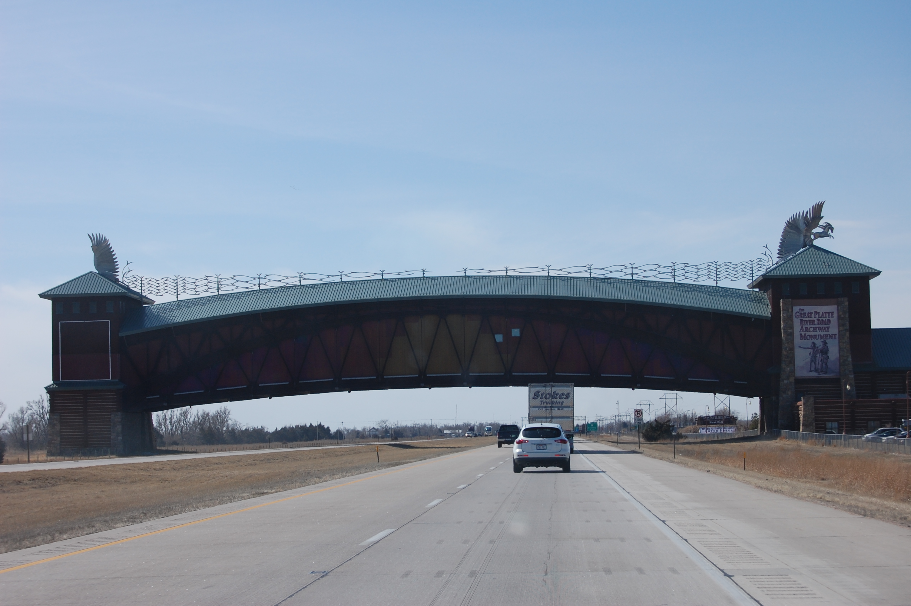 The Great Platte River Road Archway Monument