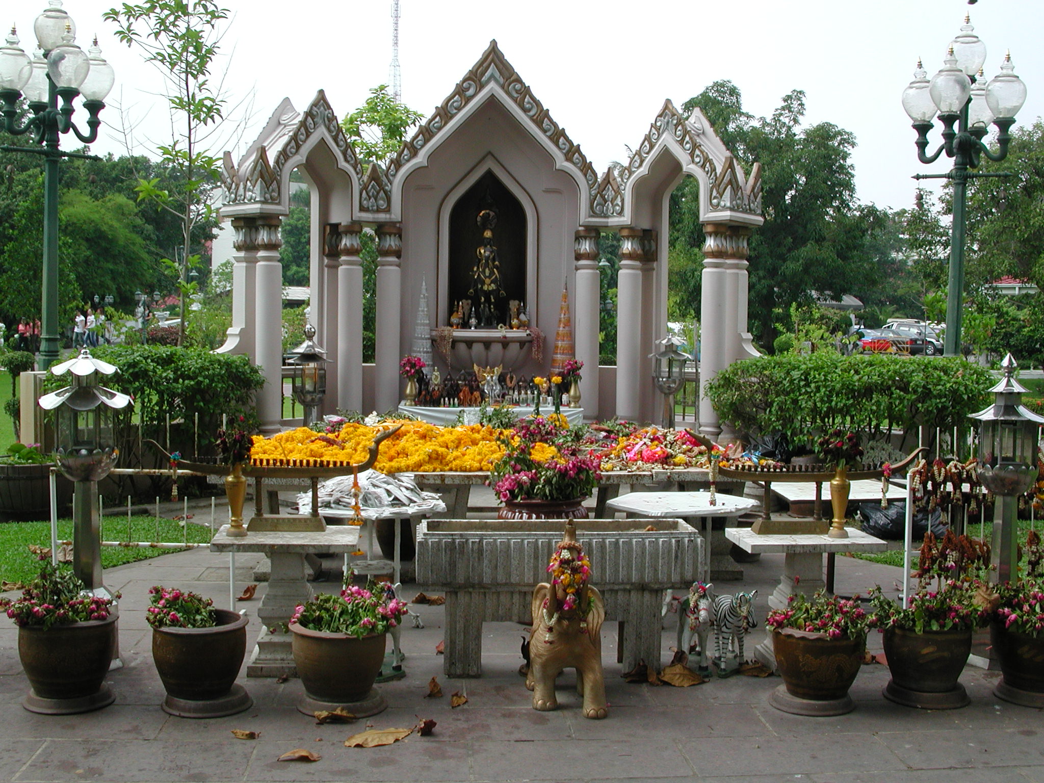 Courtyard for prayer