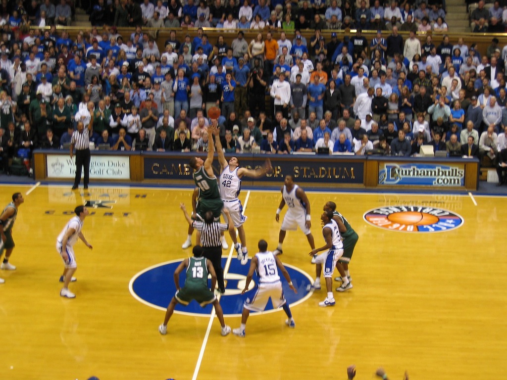 Duke & Michigan State Game Tip-off