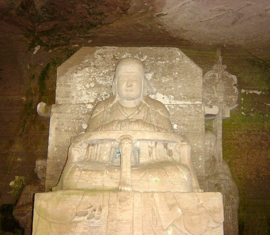 Carvings of religious figures