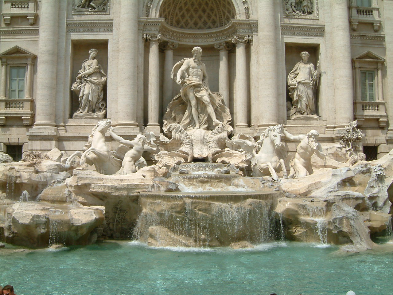 The Trevi Fountan