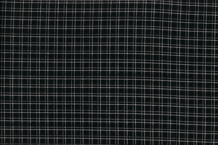 black and white fabric