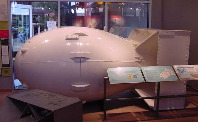 Fatman - one of the nuclear bombs dropper during WWII