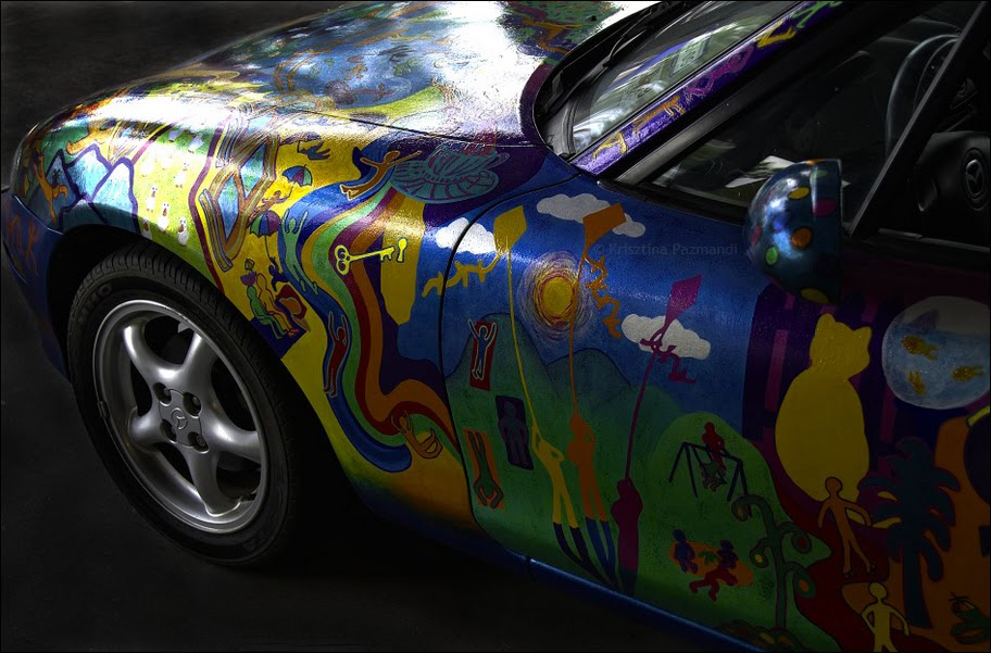 Art car in Houston, Texas