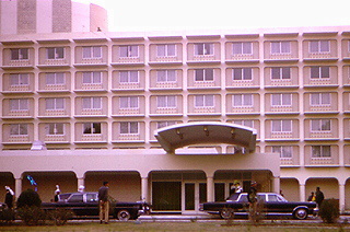 Presidential cars and hotel