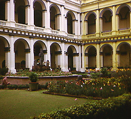 Museum courtyard, India