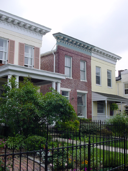 Row Houses in Federal Hill