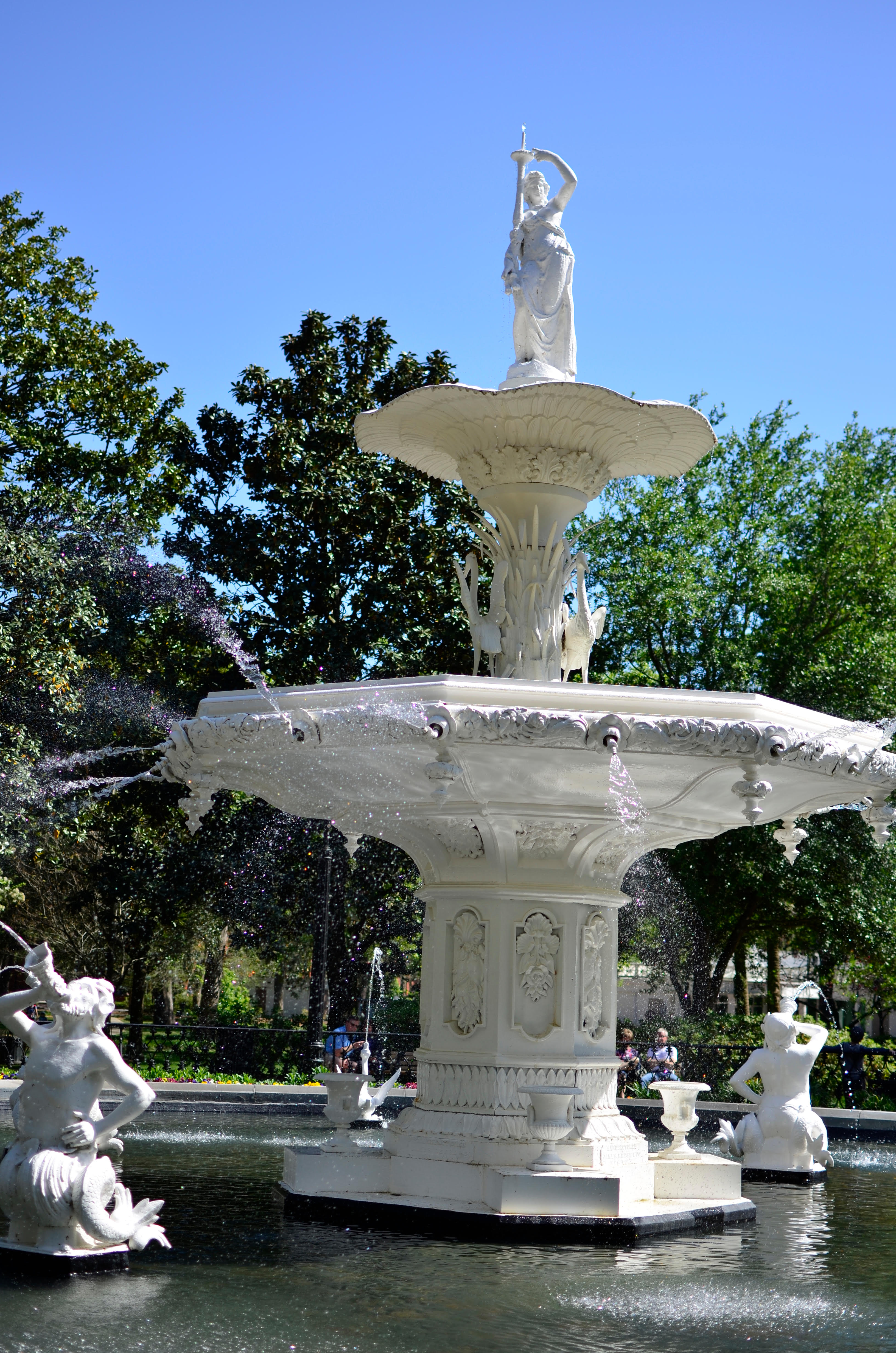 Fountain at Forsyth Park Savannah Georgia